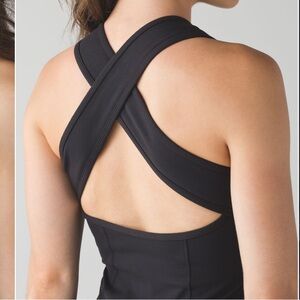 LULULEMON BLACK PICNIC PLAY DRESS SIZE Small